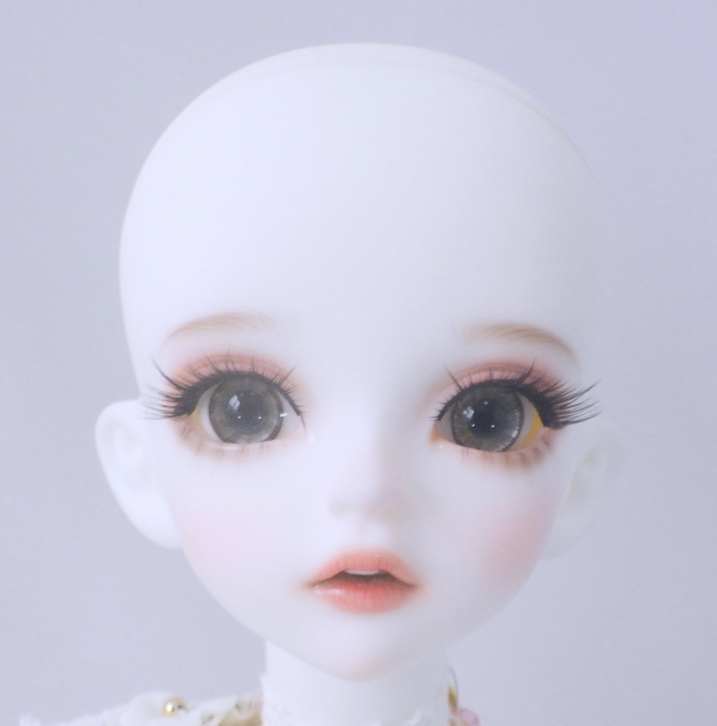 ドール用グラスアイ【黒沙L-12】14mm◆ハイマウンテン型◆新品◆送料込み