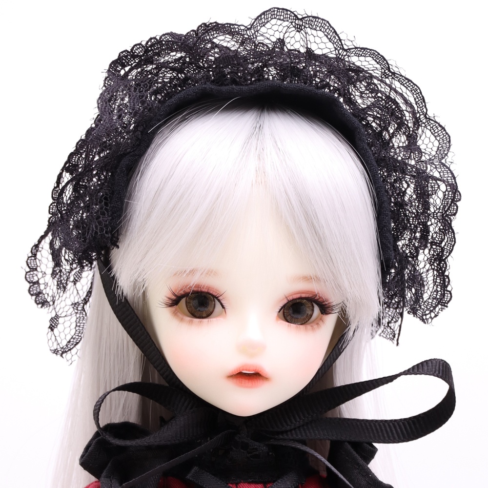 ドール用グラスアイ【黒沙L-12】14mm◆ハイマウンテン型◆新品◆送料込み