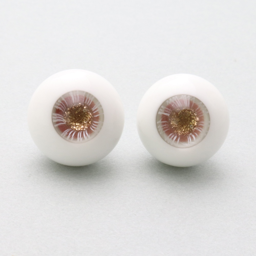 ドール用グラスアイ【ODR-1】14mm◆ハイマウンテン型◆新品◆送料込み