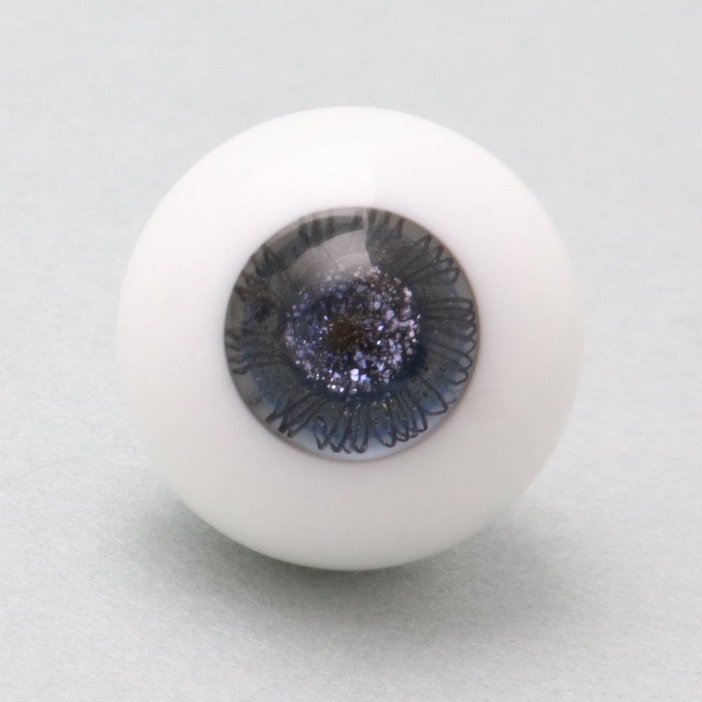 ドール用グラスアイ【6号】14mm◆ハイマウンテン型◆新品◆送料込み