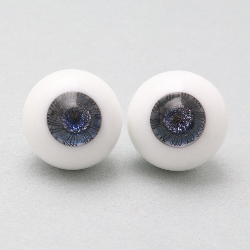 ドール用グラスアイ【6号】14mm◆ハイマウンテン型◆新品◆送料込み