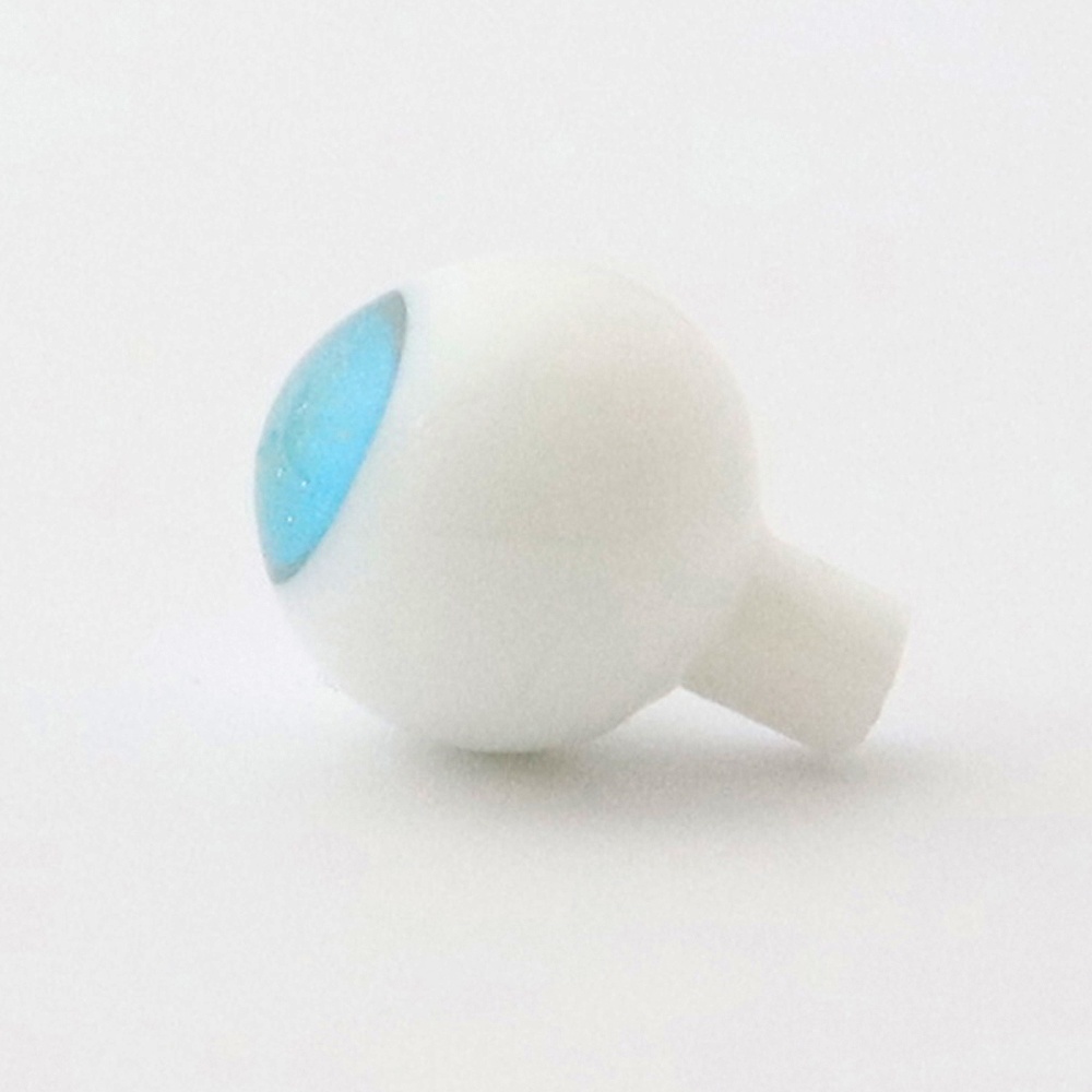 ドール用グラスアイ【HC-06B(ライトブルー)】10mm◆ローマウンテン型◆新品◆送料込み