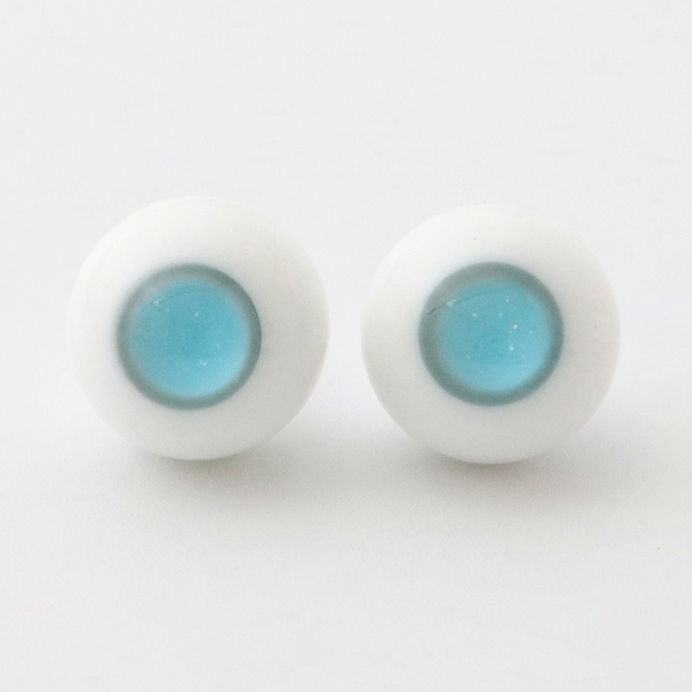 ドール用グラスアイ【HC-06B(ライトブルー)】12mm◆ローマウンテン型◆新品◆送料込み