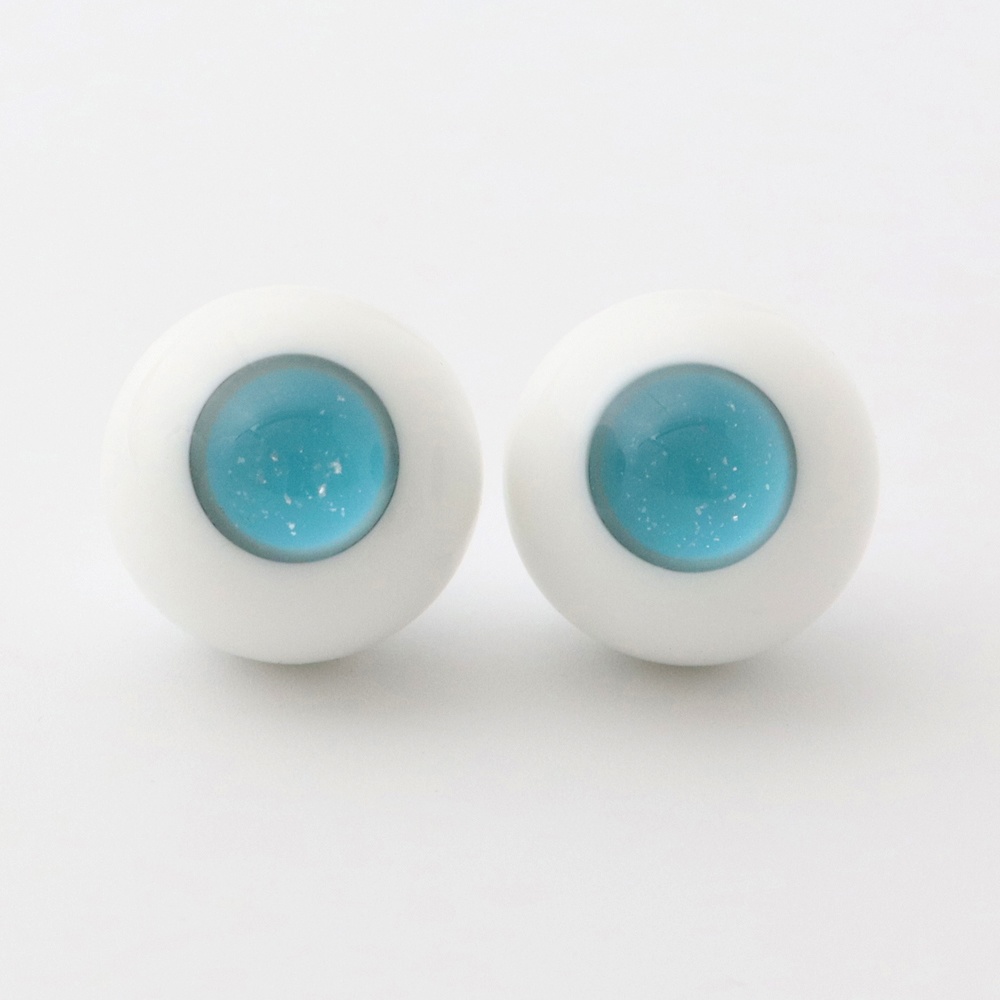 ドール用グラスアイ【HC-06B(ライトブルー)】18mm◆ハイマウンテン型◆新品◆送料込み