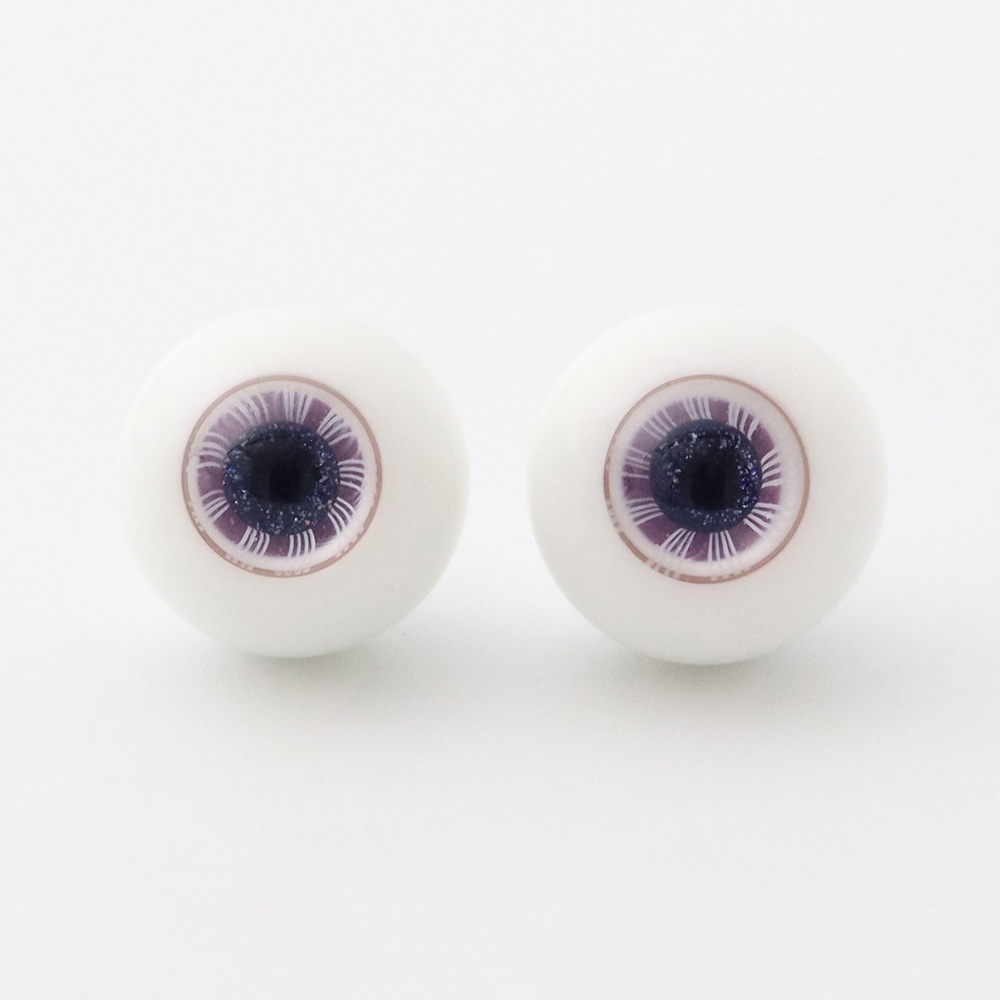 ドール用グラスアイ【L-108(B)】14mm◆ハイマウンテン型◆新品◆送料込み