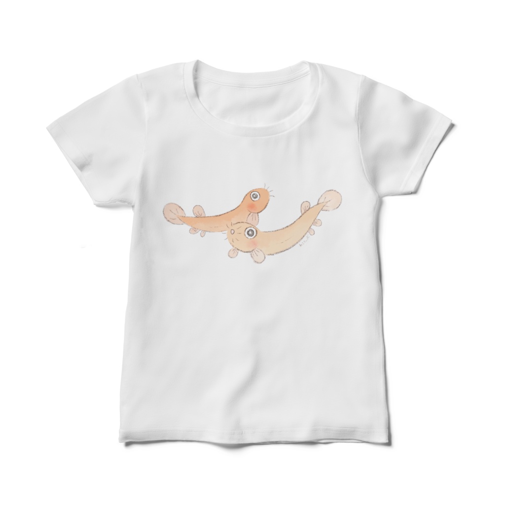 【レディース】ドジョウさんTシャツ