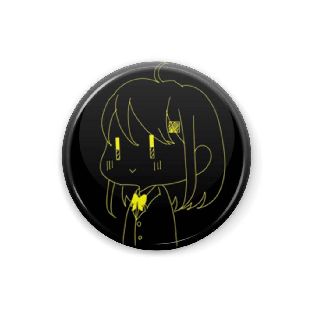 りえこ缶バッジ