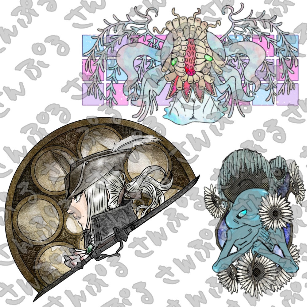 Bloodborne　ステッカー vol.2