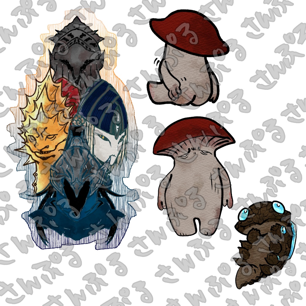 DARK SOULS　ステッカー