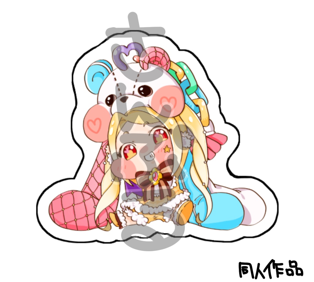 トリッカル　アクリルキーホルダー