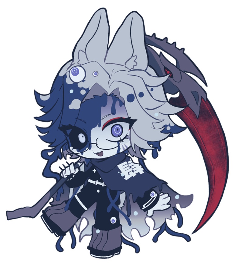 うさ耳コピー体アクキー