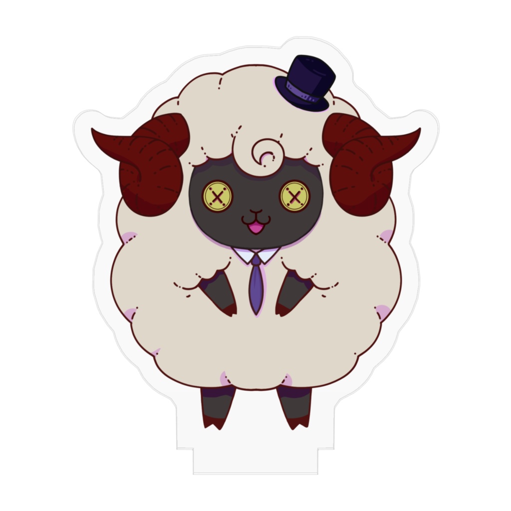 ヨミちゃんのひつじ*ミニアクリルフィギュア