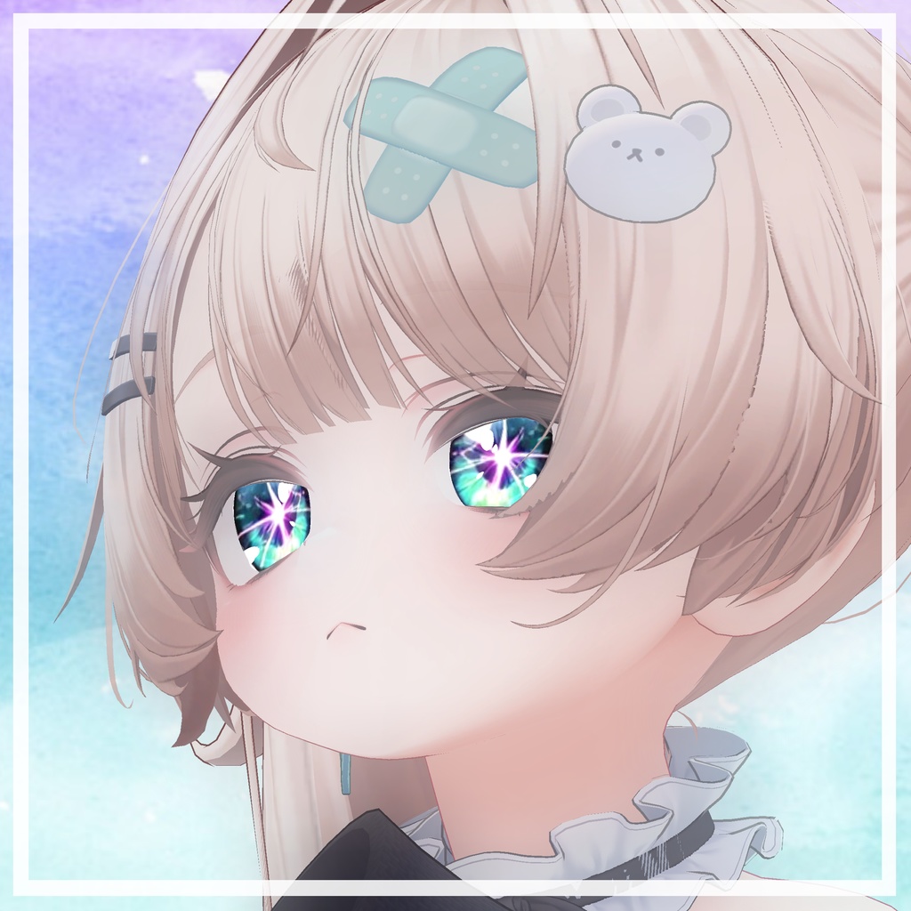 【12アバター対応】星の巡礼 eye texture - 8Colors -