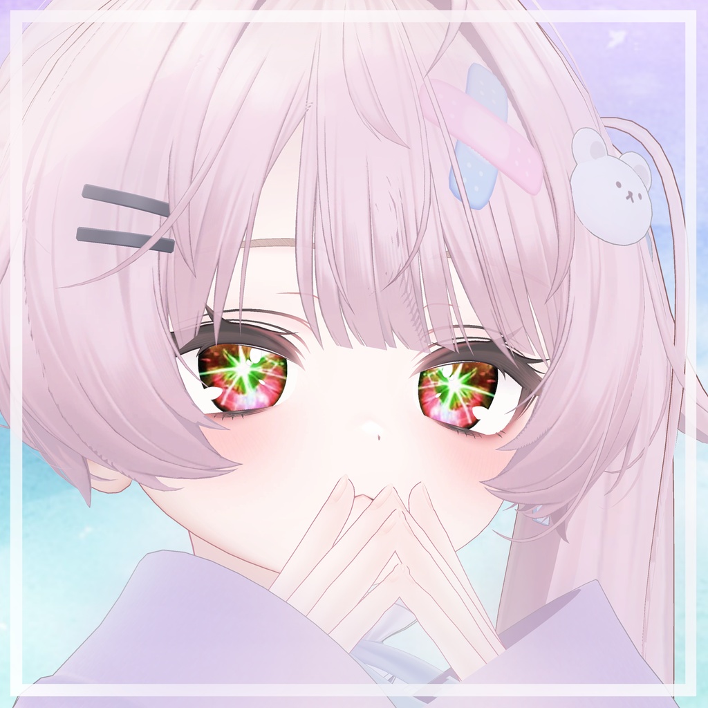 【12アバター対応】星の巡礼 eye texture - 8Colors -