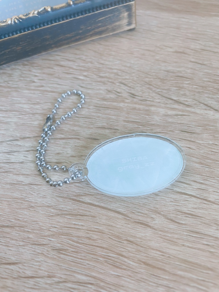 アクリルキーホルダー ネームタグ