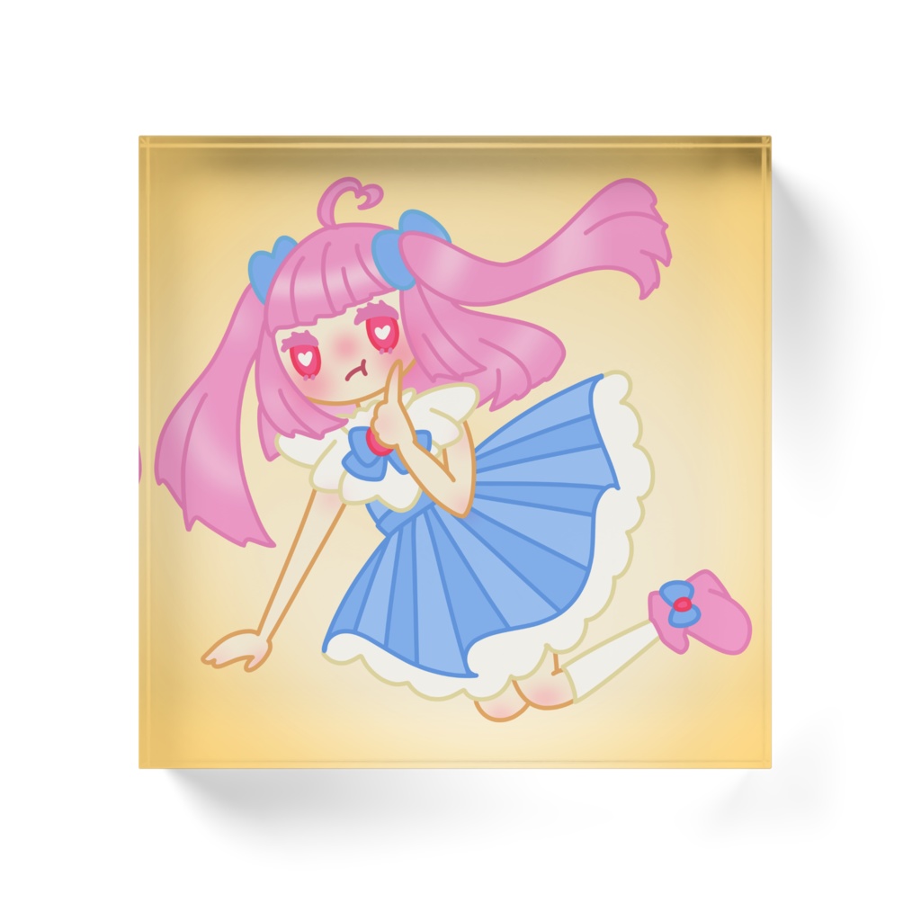 アクリルブロック 甘くて可愛い恋心