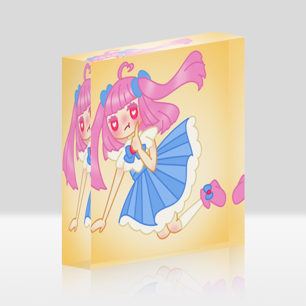 アクリルブロック 甘くて可愛い恋心