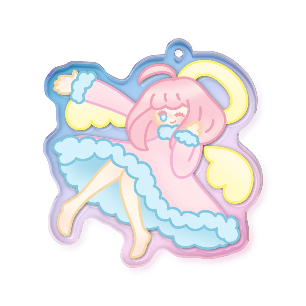 オーロラアクリルキーホルダー あなたのそばに