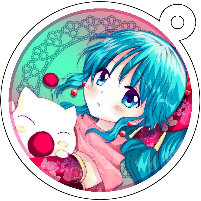 ティナアクリルキーホルダー