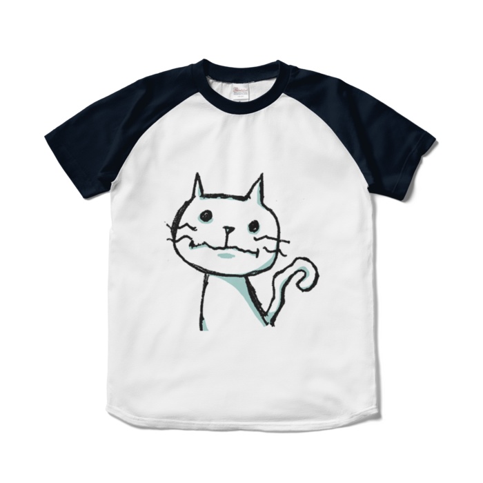 にゃにゃしのラグランTシャツ