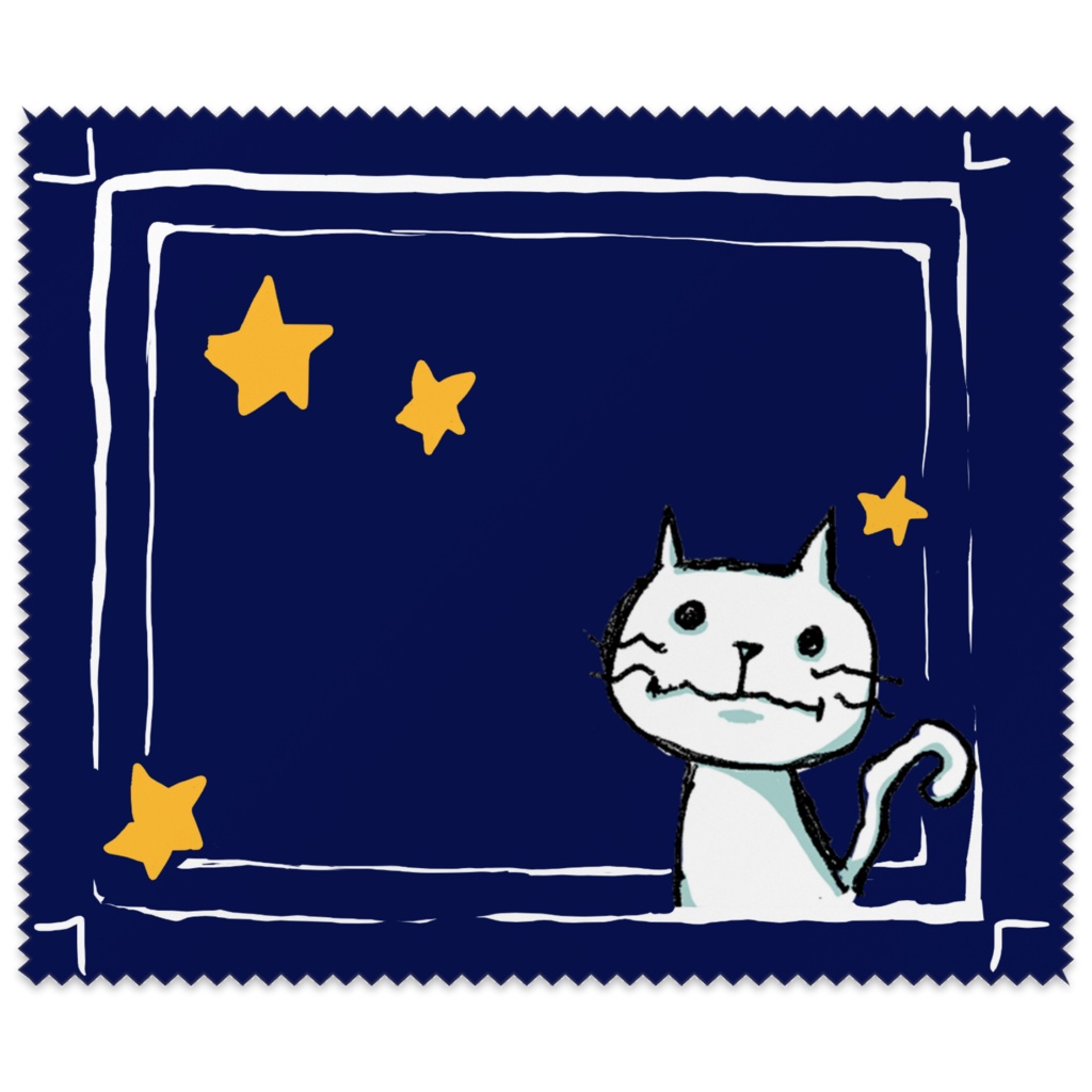 にゃにゃしの眼鏡拭き