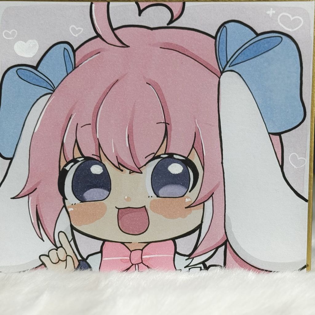 カラーイラスト色紙５