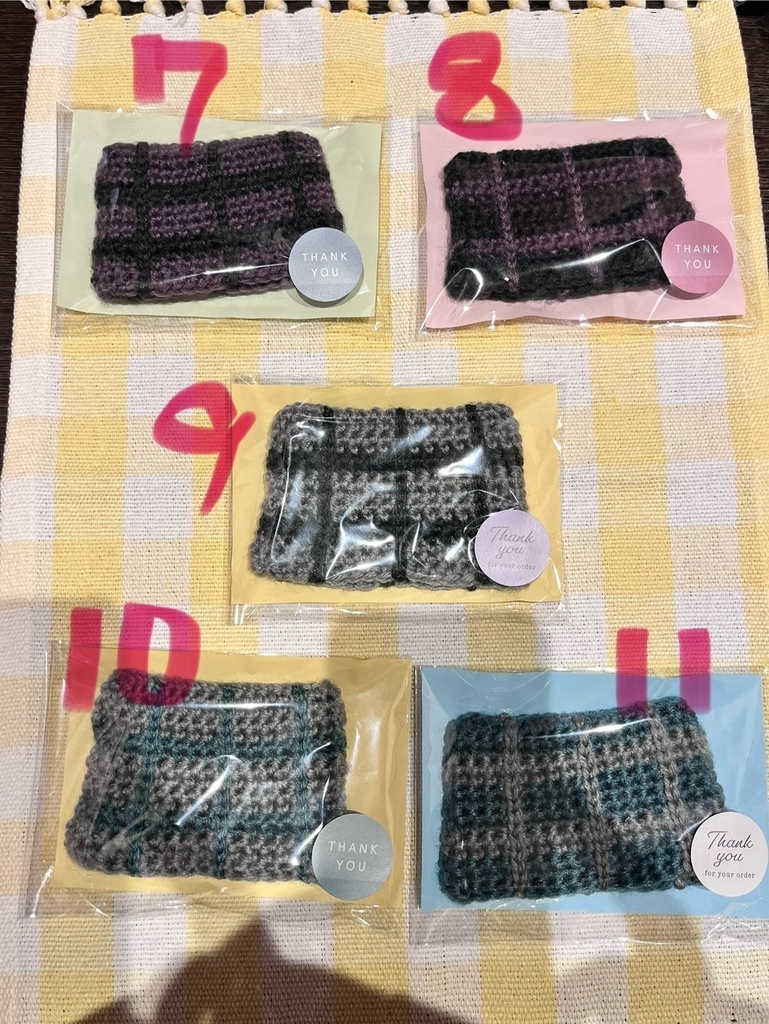 ぬい用ニット帽子