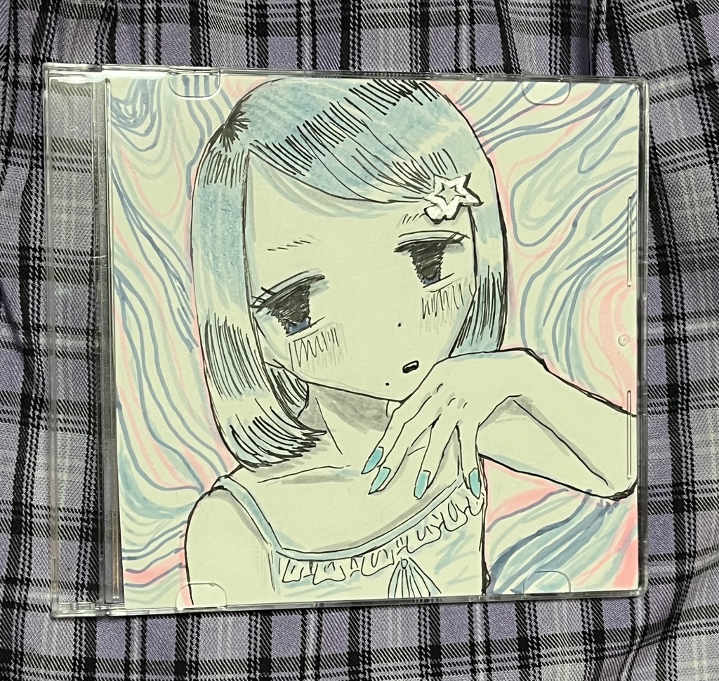 🩵CDケースドローイング🩵