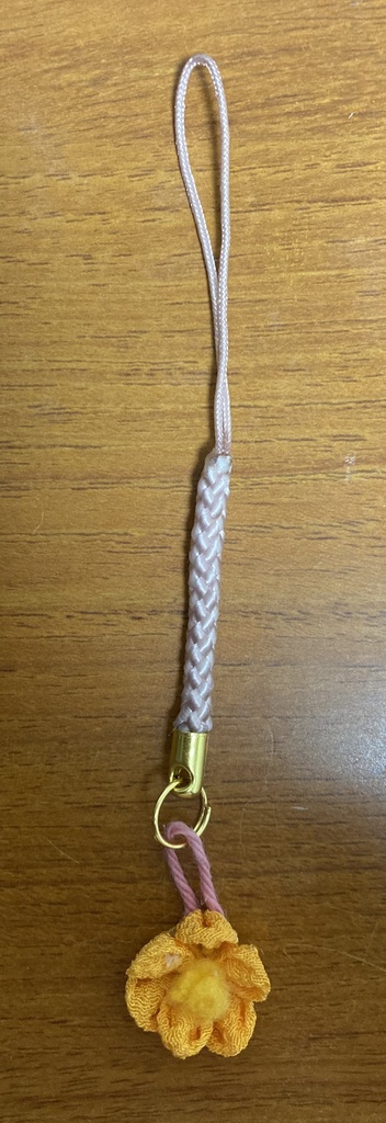 花のストラップ