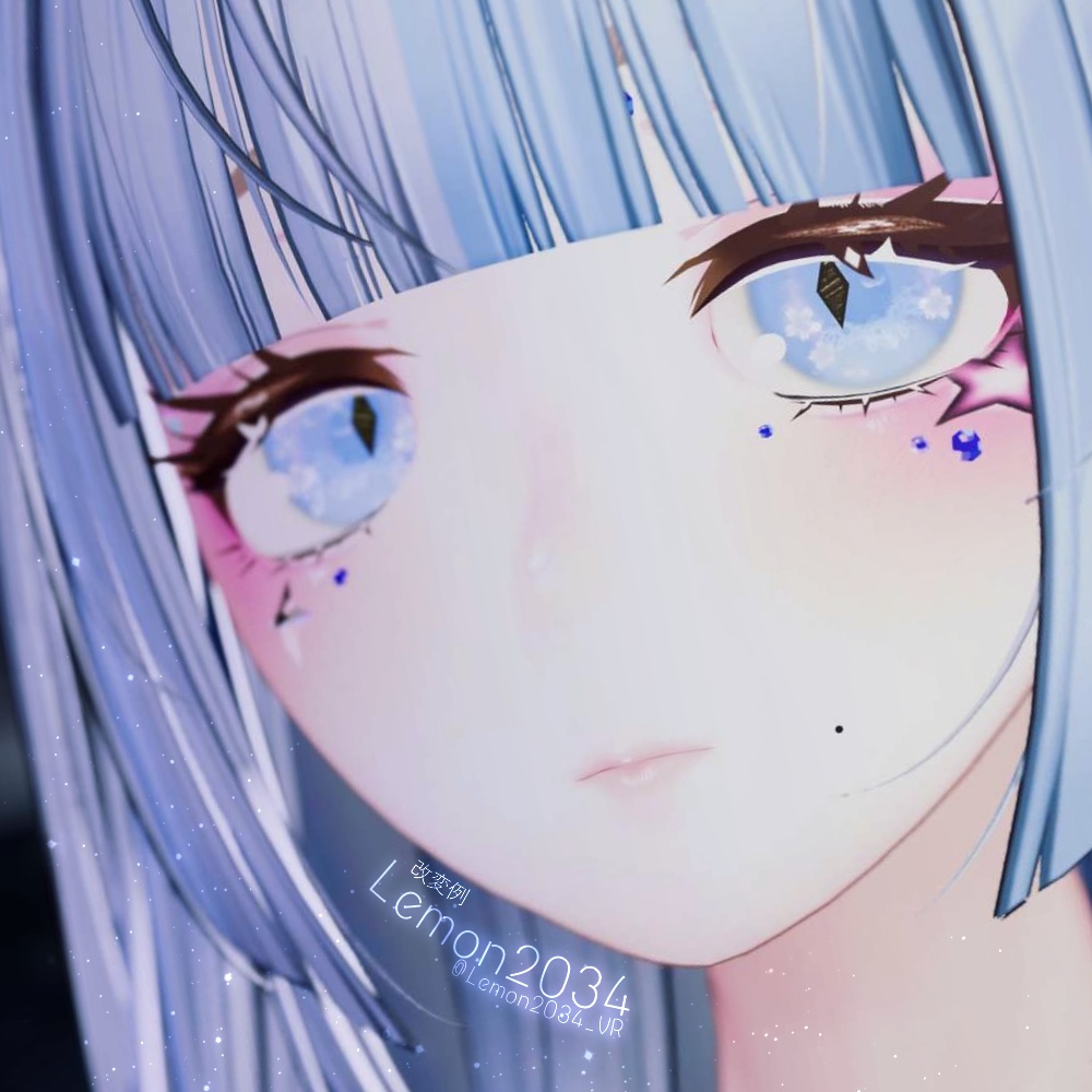 複数アバター対応-ミルキーウェイラインストーン【MA対応】