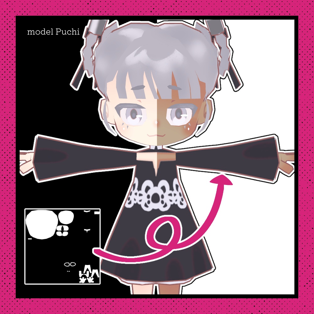 【Free】Puchi&MINIUS texture set