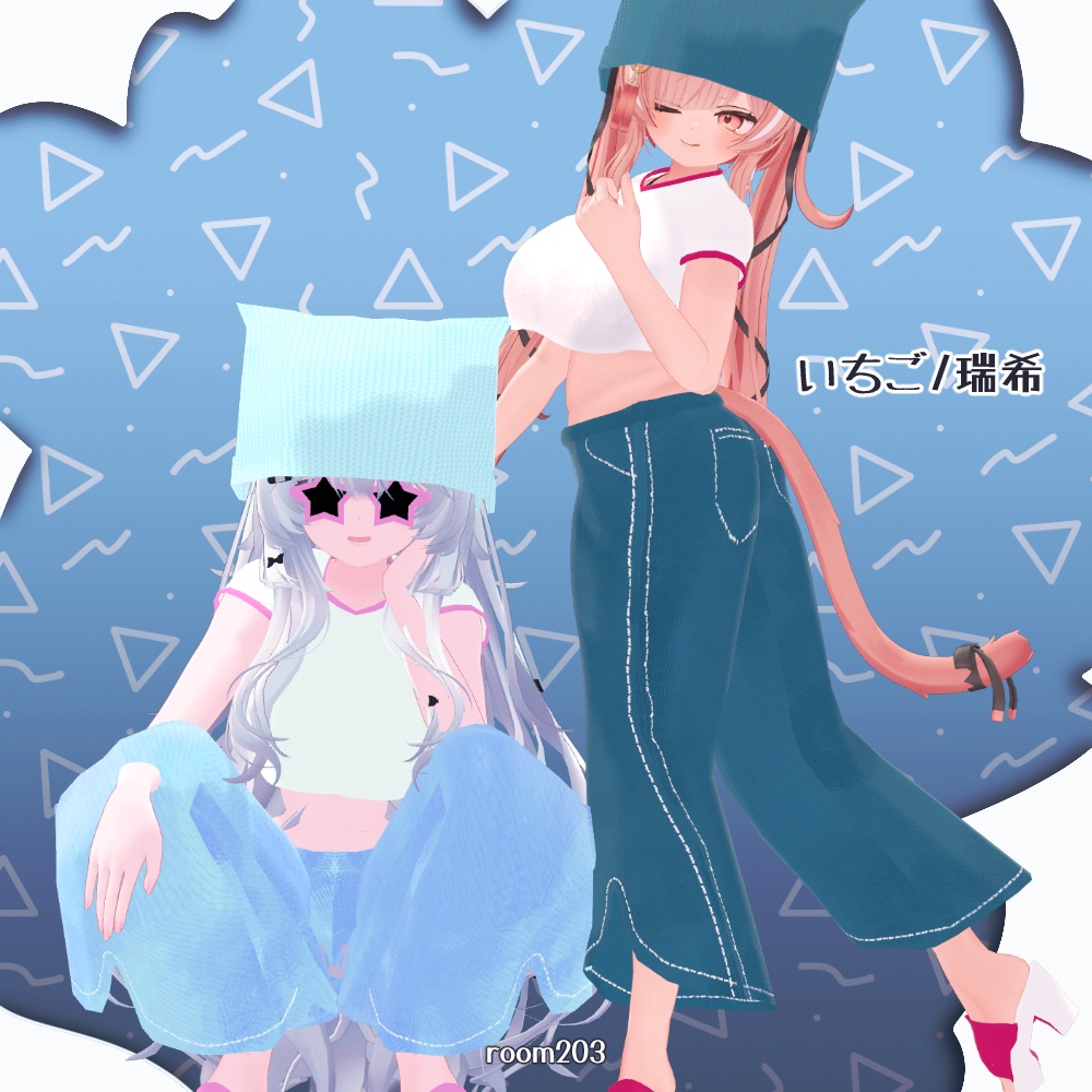 複数アバター対応-残暑の浮かれポンチ【MA対応】