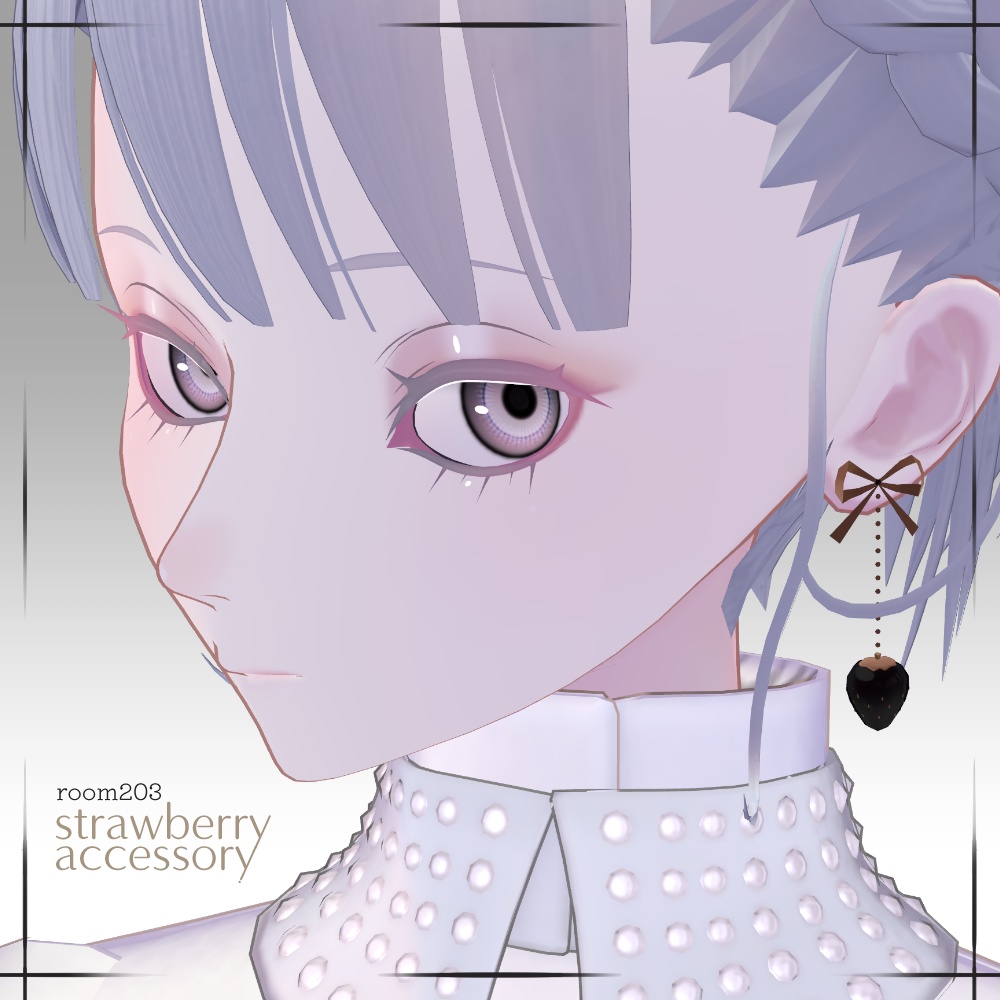 【Freeあり】strawberry accessory【MA対応】