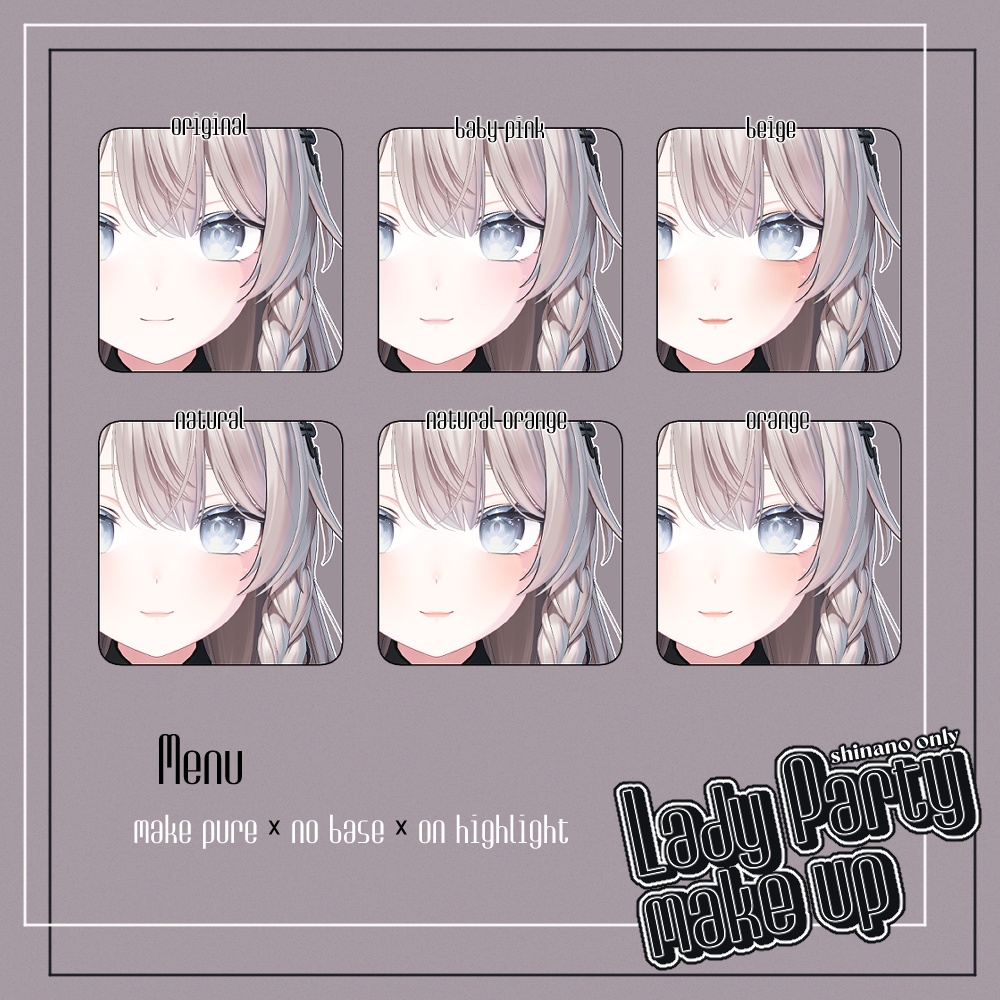 【sale~02/04】しなの対応-Lady Party make up