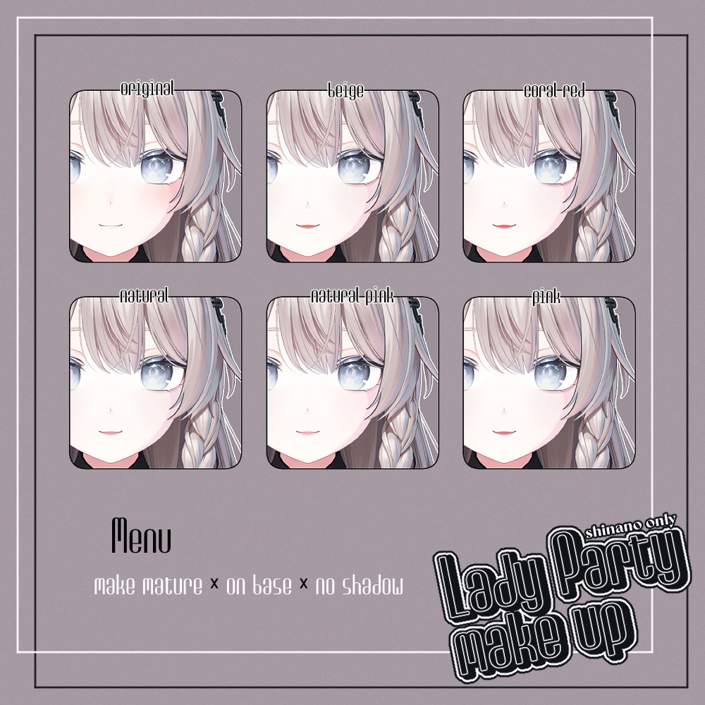 【sale~02/04】しなの対応-Lady Party make up