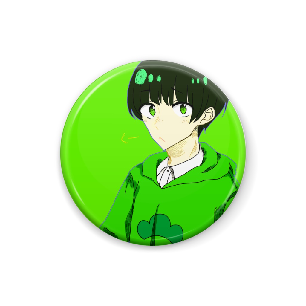 ため息チョロ松缶バッジ