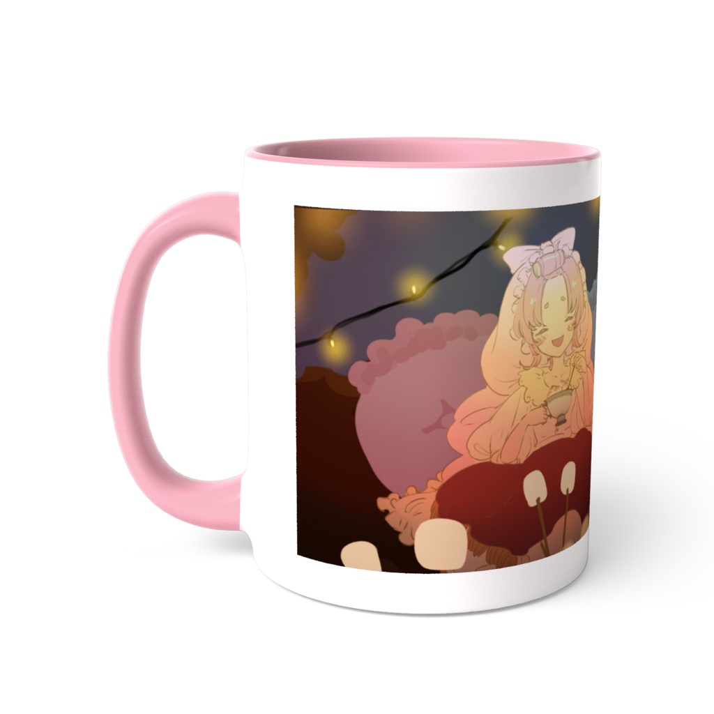 ねむねむねーじゅのマグカップ【八雪箱】