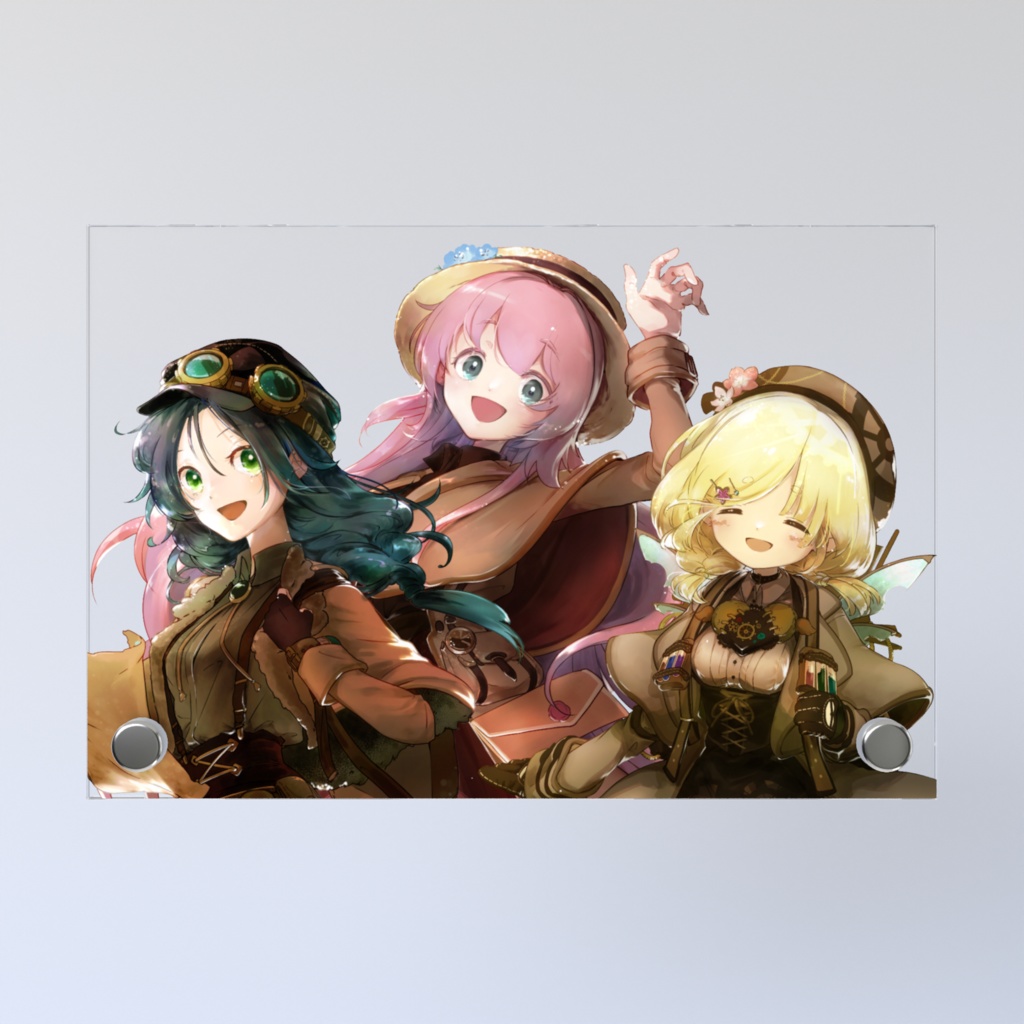 八雪箱 - 仲良しフォトパネル【バストアップ】