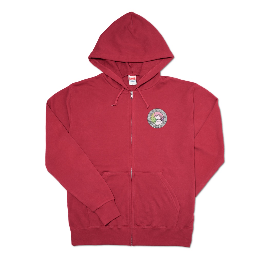 ジップパーカー