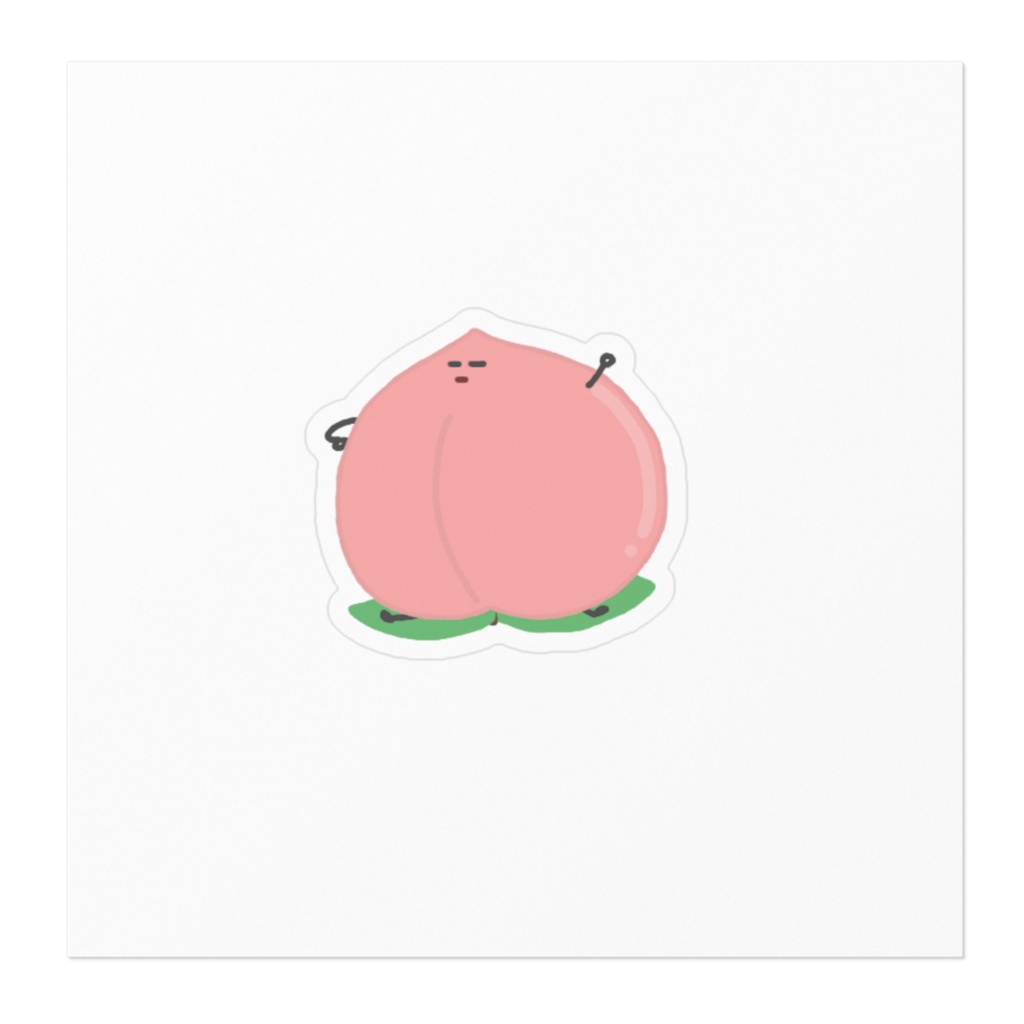 「もんぶらこ」ステッカー