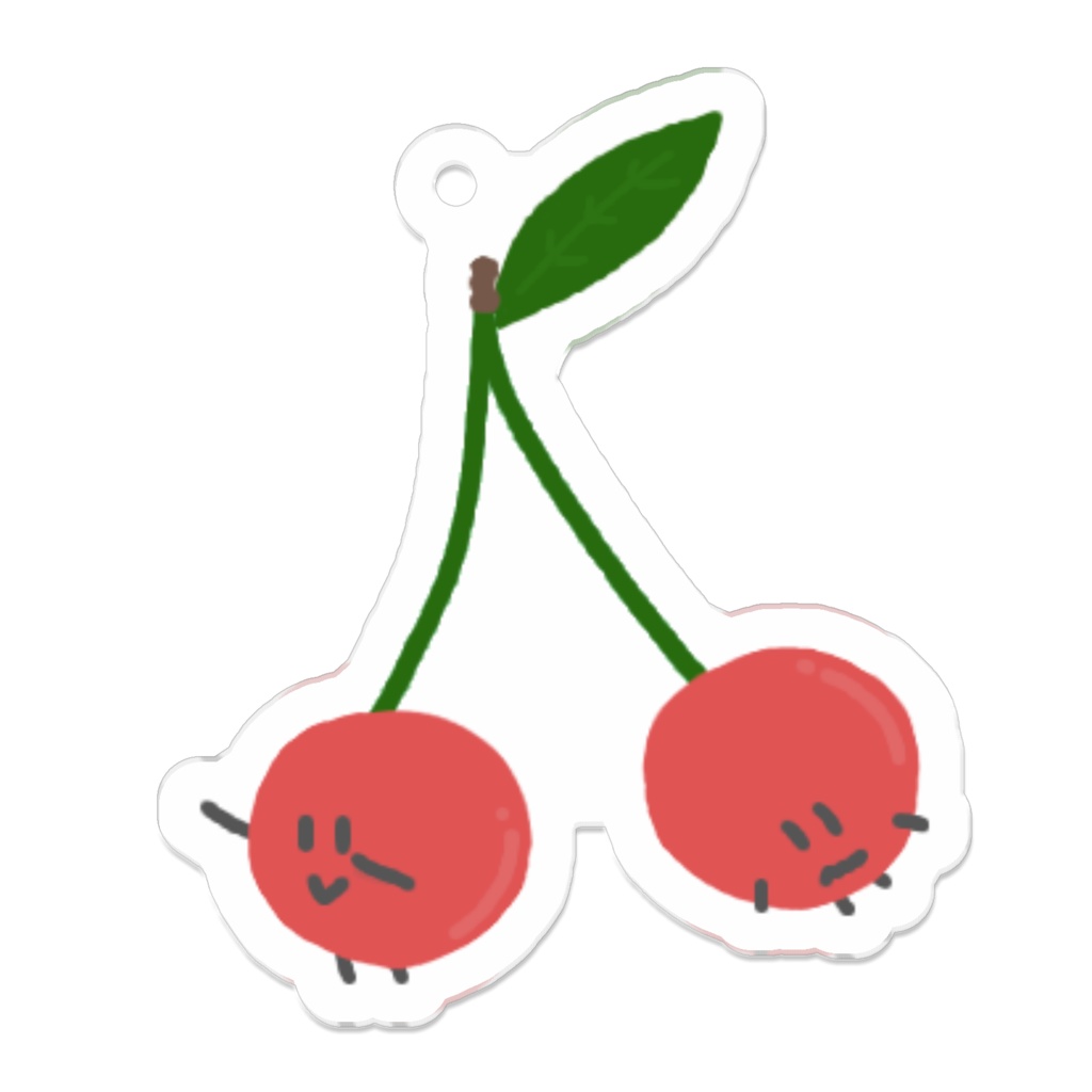 「さくらんぼちゃんとさくらんぼくん!」アクキー