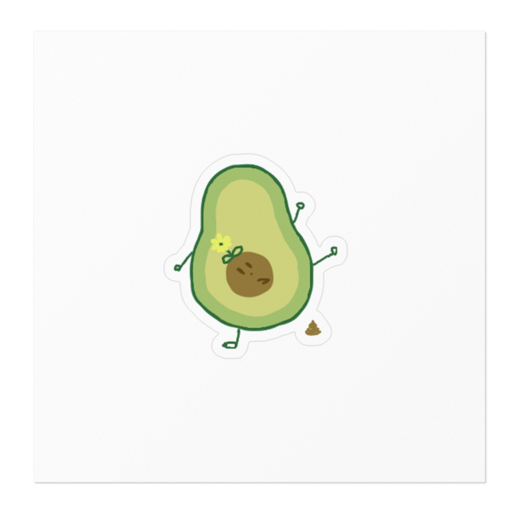 「ぶりこ」ステッカー