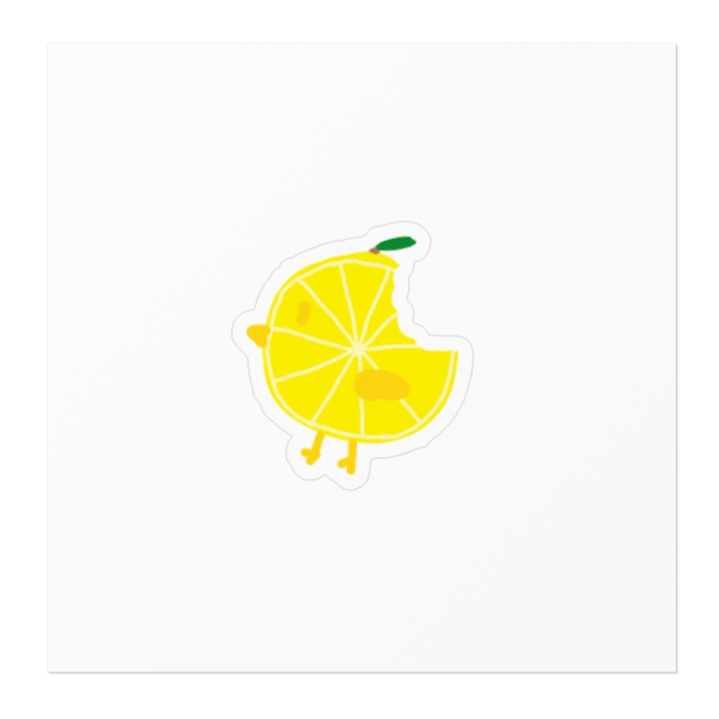 「れもち」ステッカー