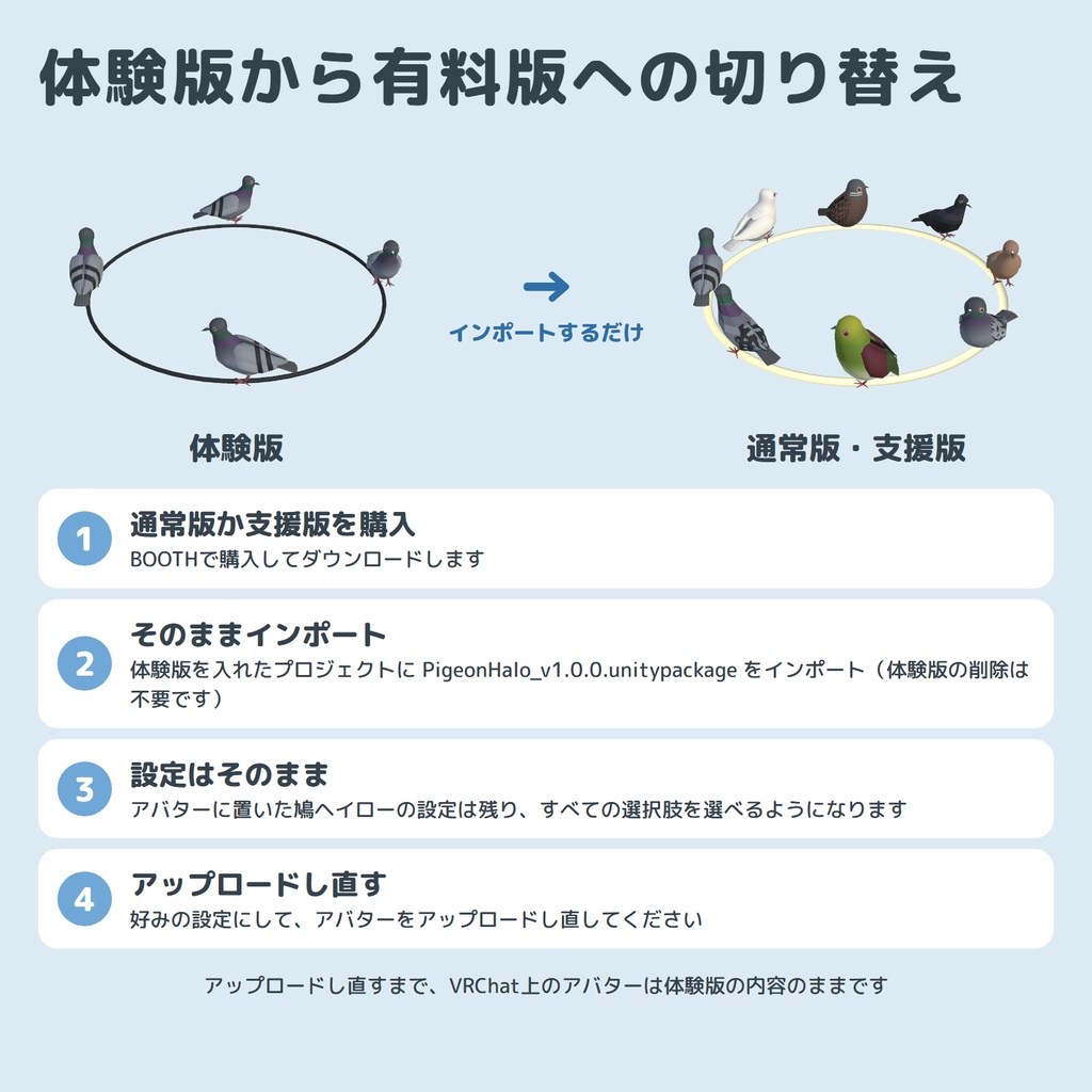 【体験版あり】鳩がまわる!鳩ヘイロー【MA対応】