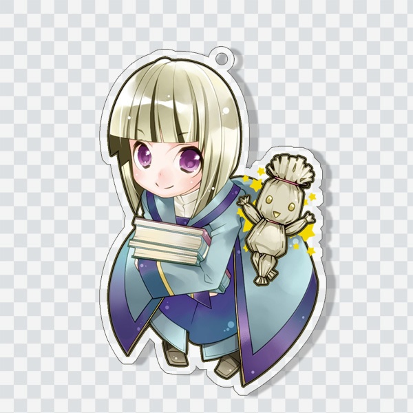 【DQX】ヒストリカ+ワラタローのアクキー