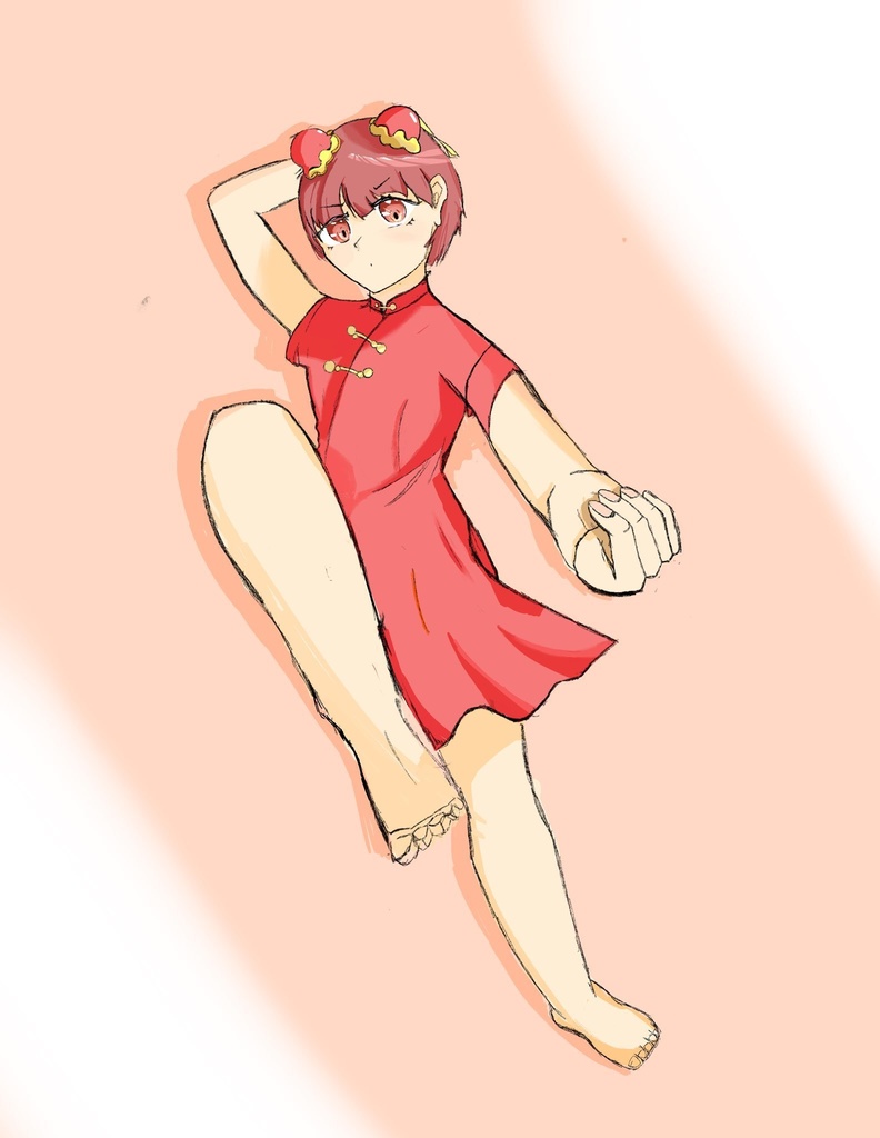 チャイナ服の子