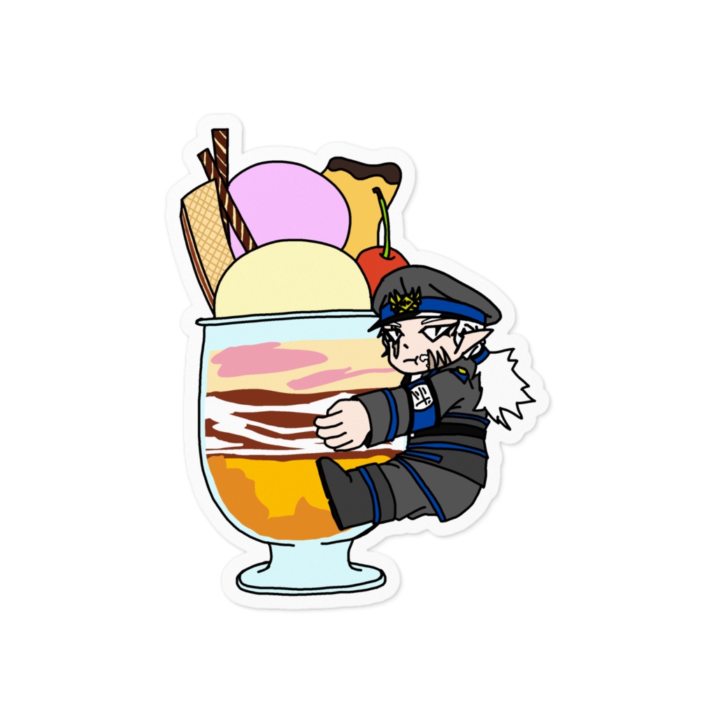 ステッカー セン