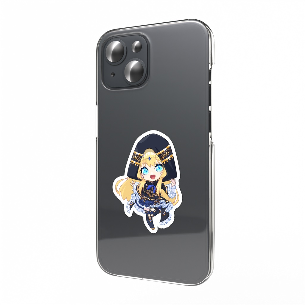 魔法戦闘服くちなしステッカー