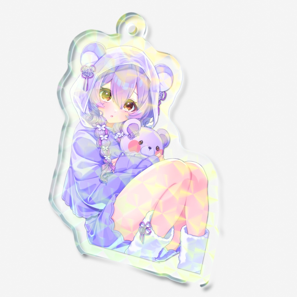 ꕤホログラムアクリルキーホルダー (誕生日記念)ꕤ