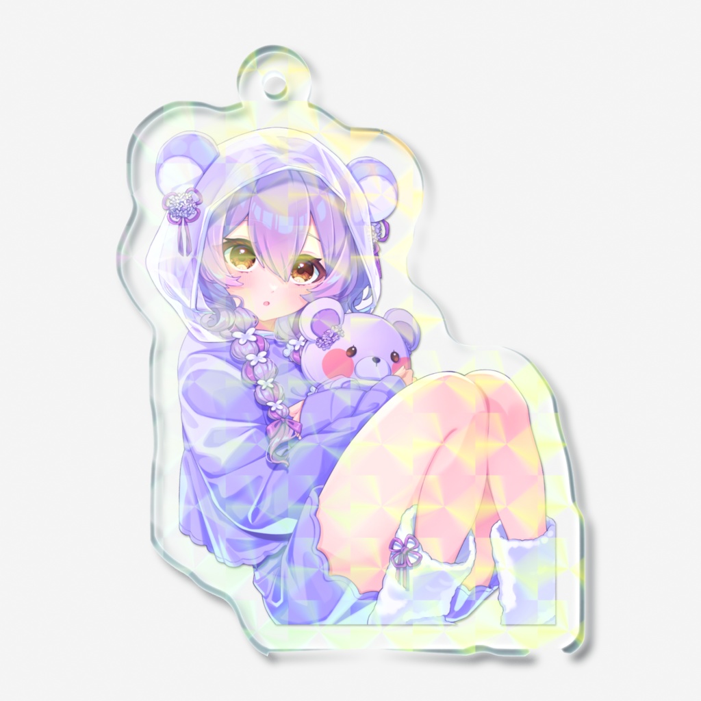 ꕤホログラムアクリルキーホルダー (誕生日記念)ꕤ